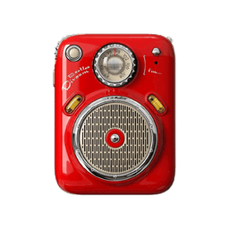 Loa Bluetooth Divoom - Beetles FM Red