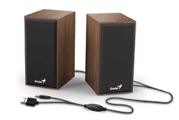 Loa gỗ cổng USB Genius SP-HF180 vân gỗ