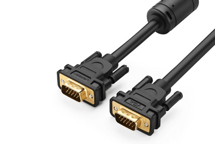 Ảnh Cáp VGA 3+9 dài 5m , lõi đồng 7.8mm bọc 2 lớp chống nhiễu Ugreen 11632