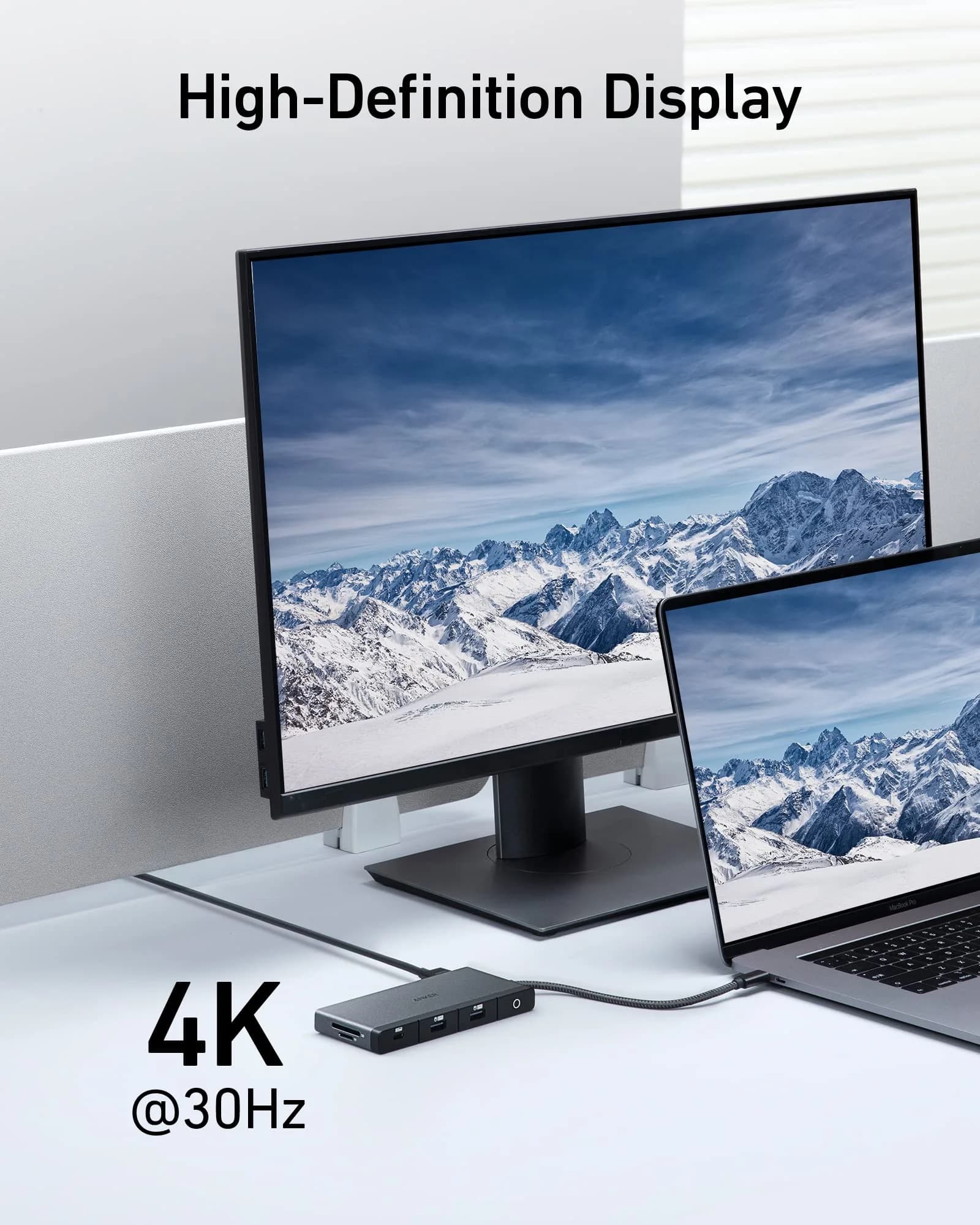 Ảnh Bộ chuyển đổi 9 trong 1 USB-C, 4K HDMI, hiệu Anker A8373H11