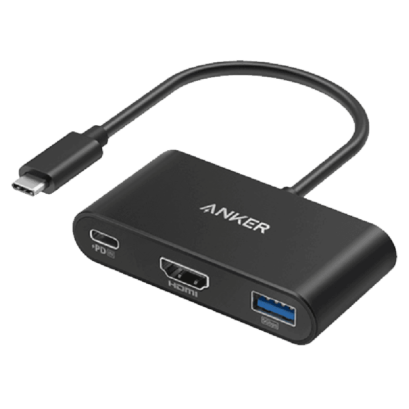Bộ chuyển đổi USB-C 3 trong 1, hiệu Anker A8339HA1