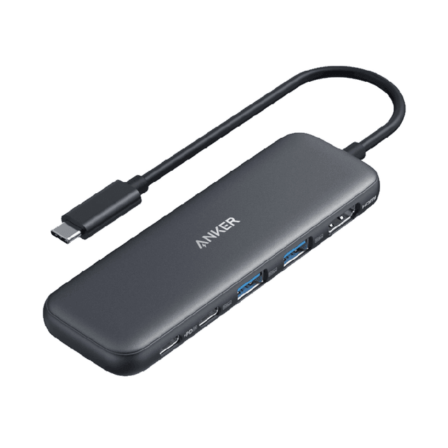Bộ chuyển đổi 5 trong 1 USB-C, hiệu Anker A8355H11