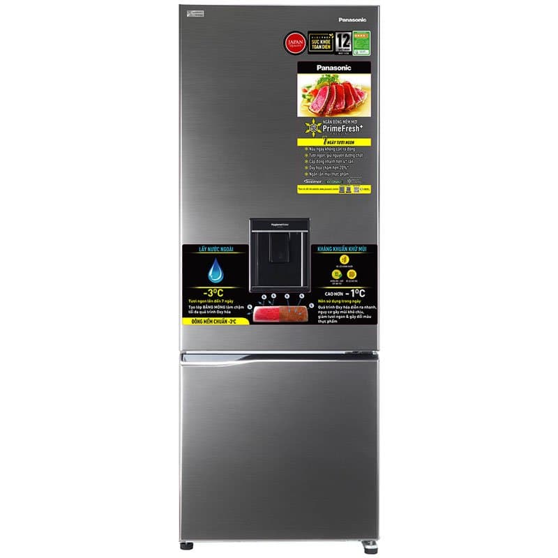 Tủ lạnh Panasonic Inverter 290L NR-BV320WSVN