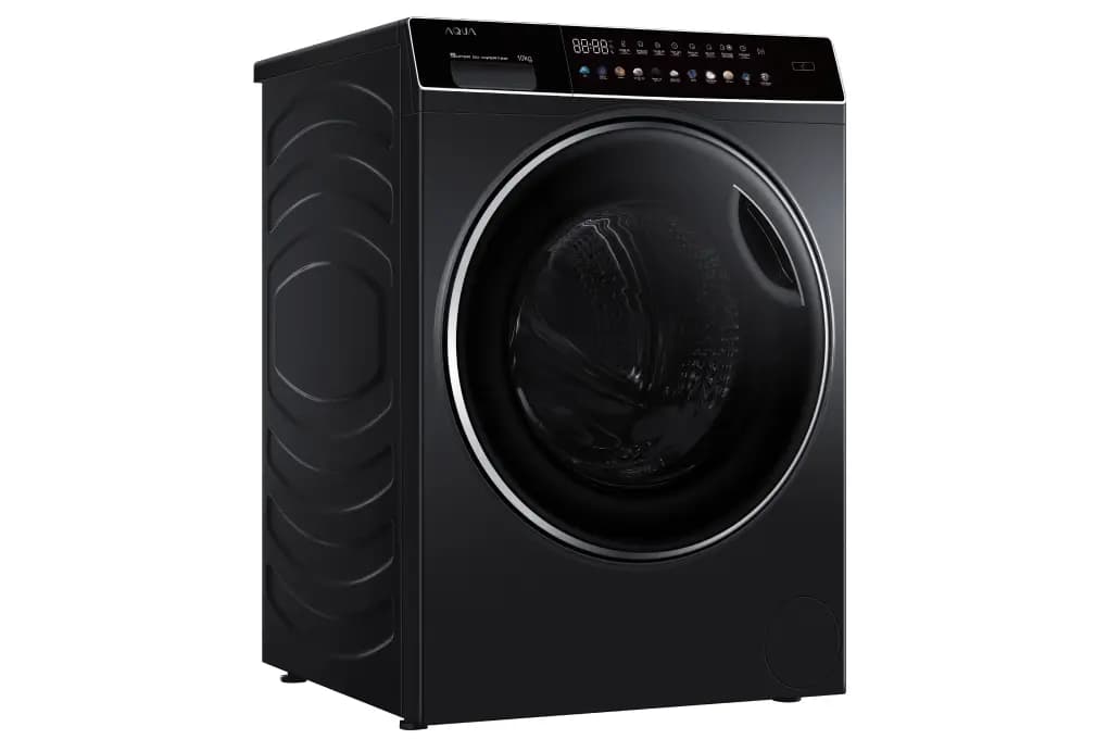 Ảnh Máy giặt lồng ngang Aqua Inverter Cao cấp 10Kg AQD-DDW1000J.BK