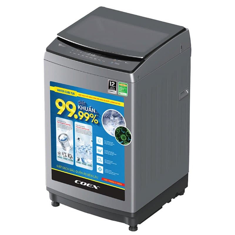 Máy giặt lồng đứng Coex 7,5kg TW-70CW1407IGB.12