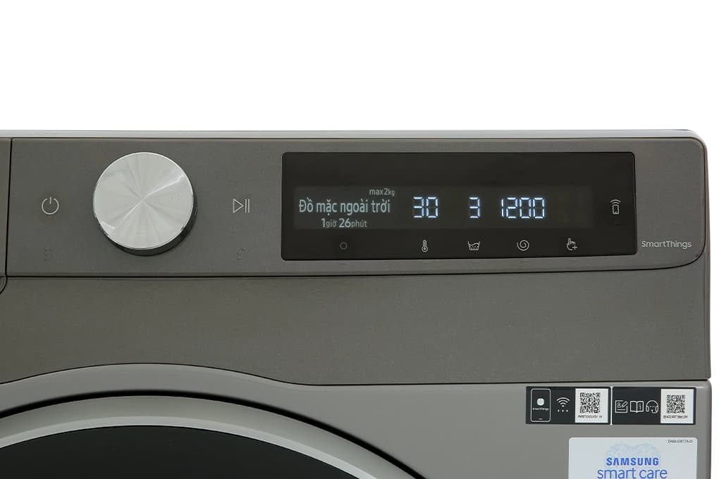Ảnh Máy giặt lồng ngang Samsung Inverter 9Kg WW90T634DLN/SV