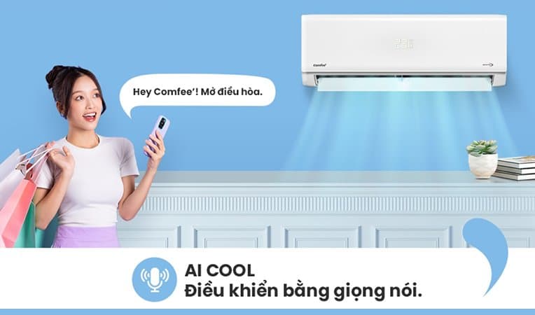Ảnh Điều hòa Comfee 1 chiều Inverter 1.5HP-12.000BTU CFS-13VWGF-V