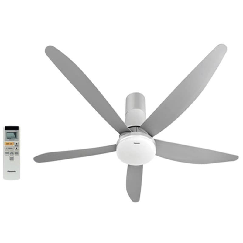 Quạt trần 5 cánh Panasonic F-60UFN đèn LED,có điều khiển - Malaysia
