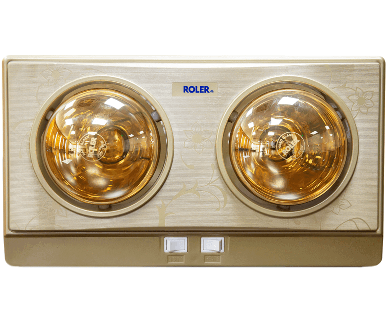 Đèn sưởi nhà tắm 2 bóng Roler RL-2112 (550W)