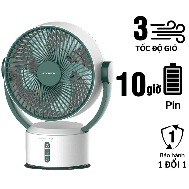 Quạt tích điện Coex CF-7113R