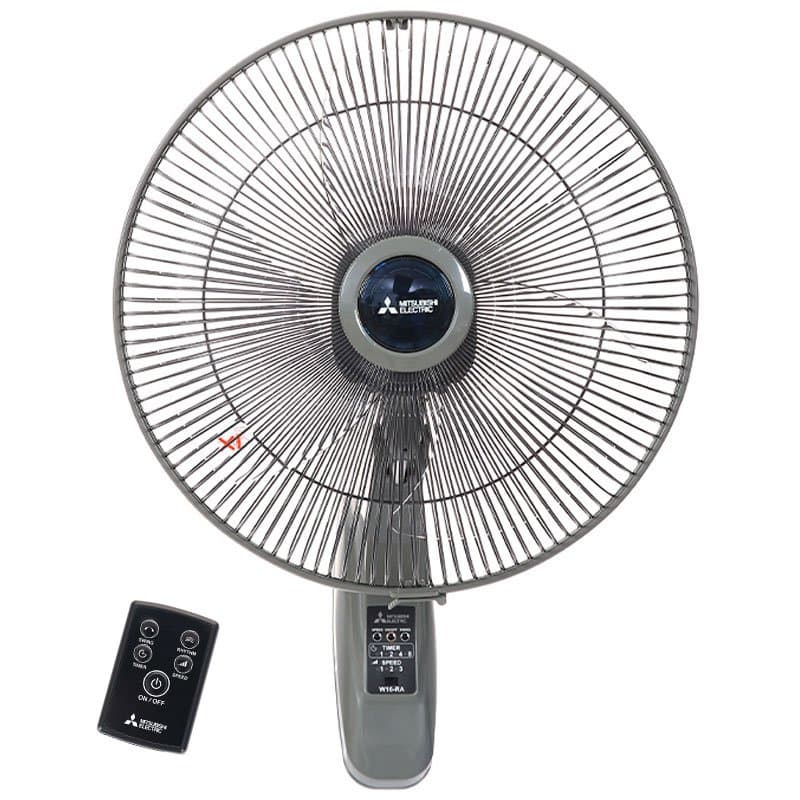 Quạt treo tường Mitsubishi W16RA/RS/RT/RV-CY-GY- Có điều khiển