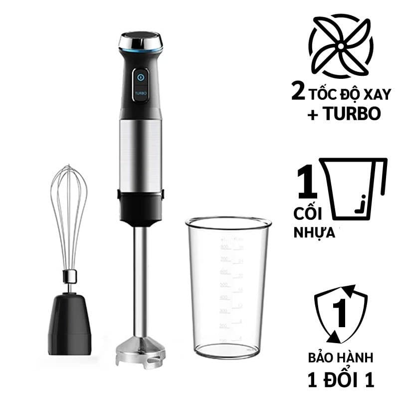 Máy xay sinh tố cầm tay Roler RH-4107 (1200W, 0.8 lít)