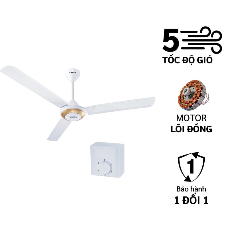 Quạt trần 3 cánh Coex CCF - 7112
