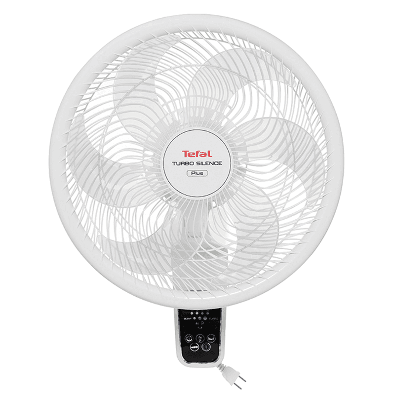 Quạt treo tường Tefal Turbo Silence Plus VH687690 - Trắng - Có điều khiển