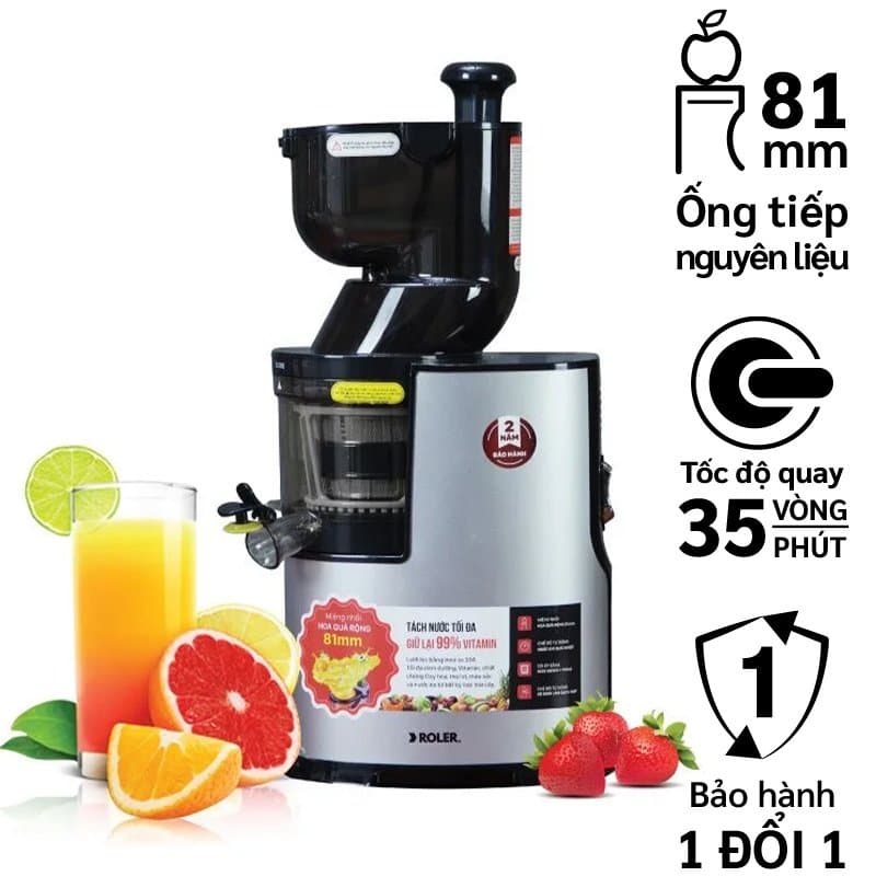 Máy ép chậm trái cây đa năng Roler RS-4459 (150W - AC Motor)