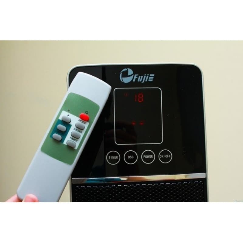 Ảnh Quạt sưởi Ceramic FujiE CH-2000 hiển thị LCD, có điều khiển