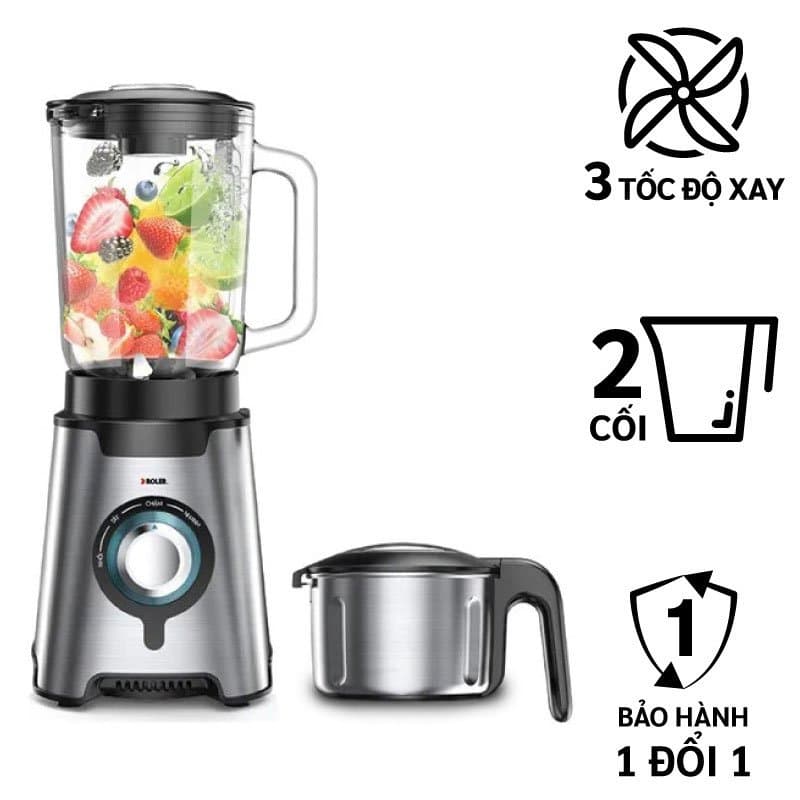 Ảnh Máy xay sinh tố đa năng Roler RB-4106 (600W, 1.5 lít)