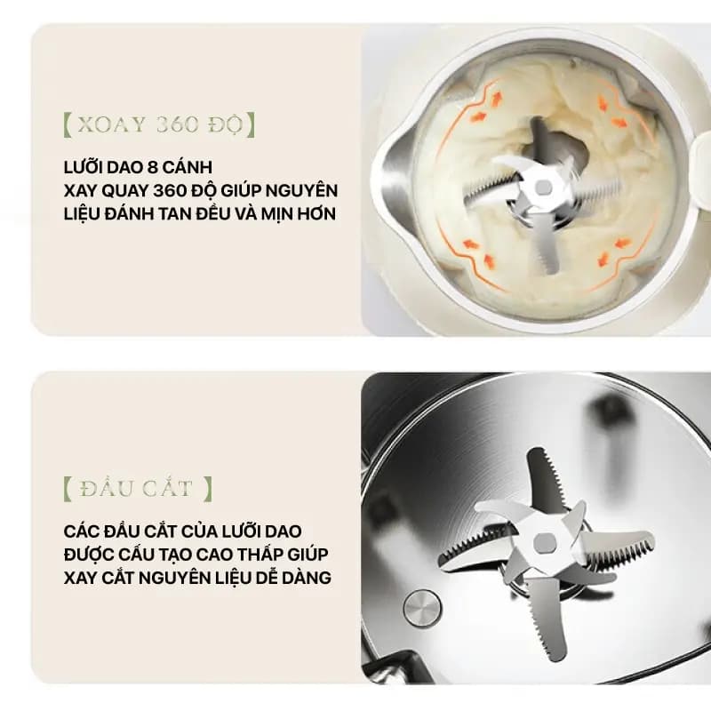Ảnh Máy nấu sữa hạt Roler RB-4122 (800 ml, 800W)