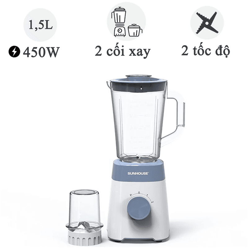Máy xay sinh tố Sunhouse SHD5117