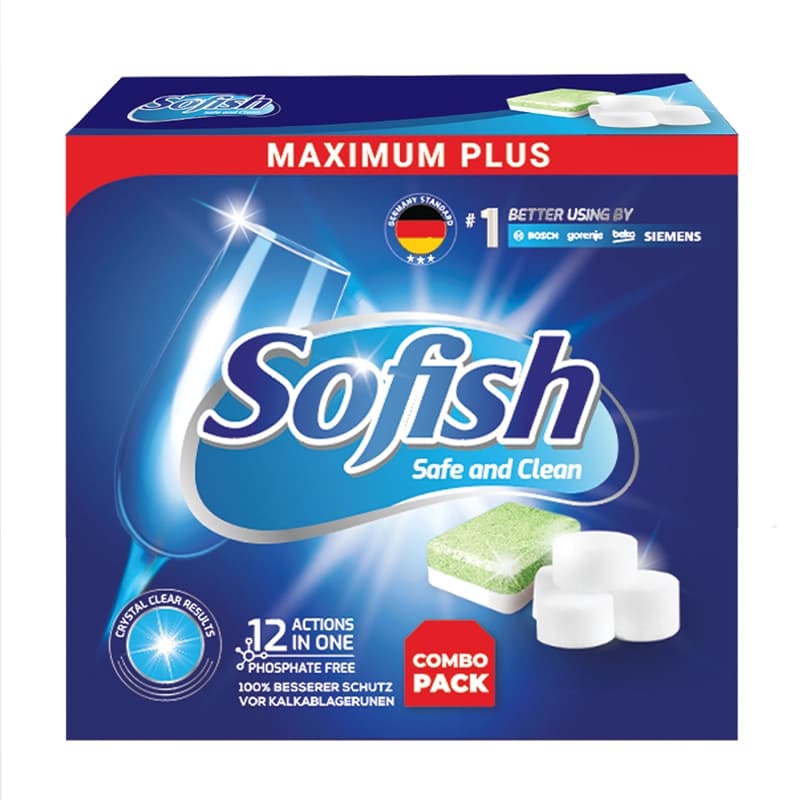 Ảnh Combo làm sạch Sofish 3 món dùng cho máy rửa bát Junger