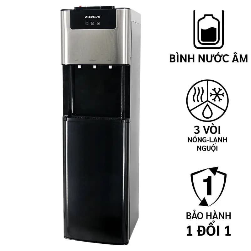 Ảnh Cây nước nóng lạnh Coex CW-7122 ( 3 vòi nóng, lạnh, nguội)