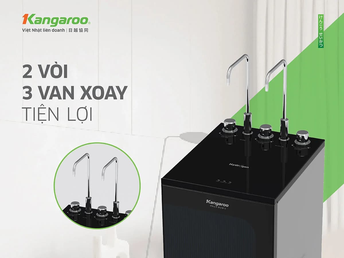 Ảnh Máy lọc nước nóng lạnh Kangaroo 10 cấp RO Infinity KG10A16