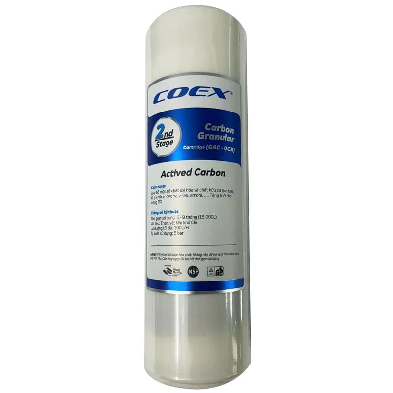 Ảnh Lõi lọc nước COEX số 2 GAC