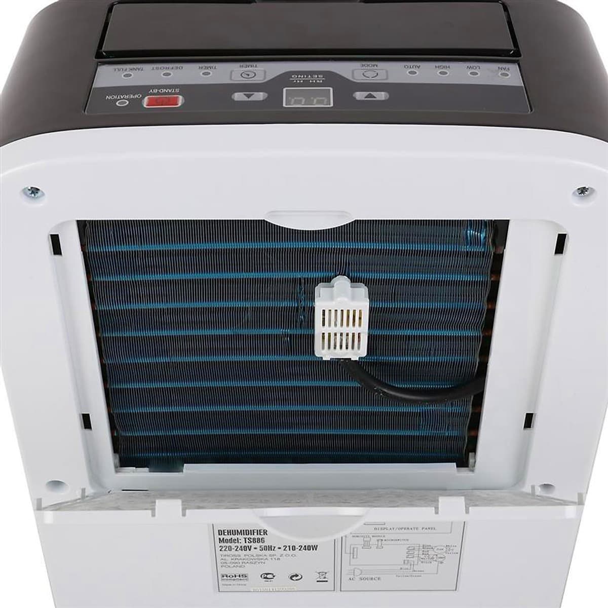 Ảnh Máy hút ẩm 12L Tiross TS886