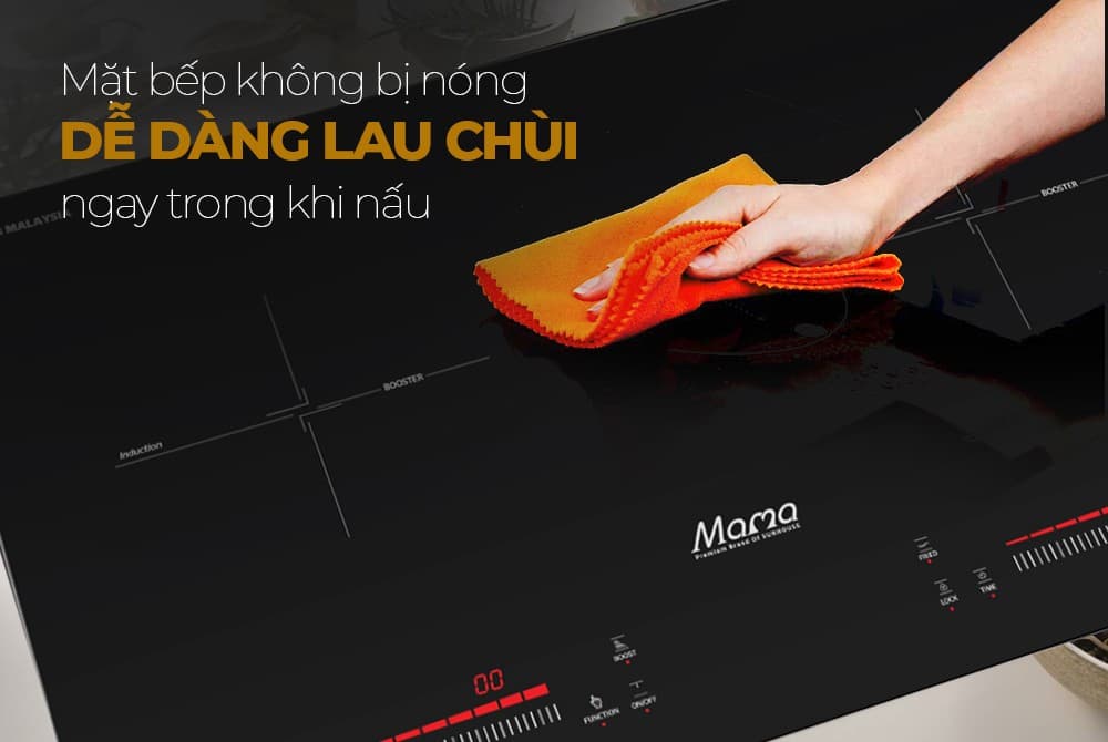 Ảnh Bếp đôi từ Sunhouse Mama MMB9301 3600W