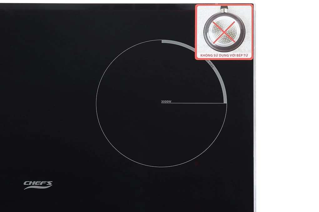 Ảnh Bếp từ đôi Chef's EH-DIH333 3600W