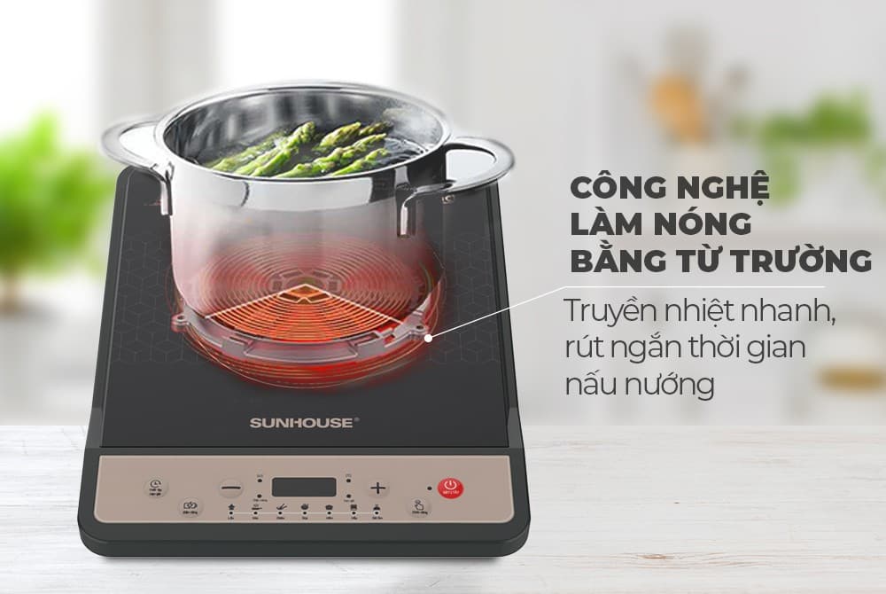 Ảnh Bếp từ cơ Sunhouse SHD6160 (Kèm lẩu)