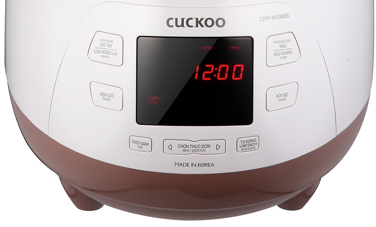 Ảnh Nồi cơm áp suất điện tử Cuckoo 1.8l CRP-M1000S -NK Korea