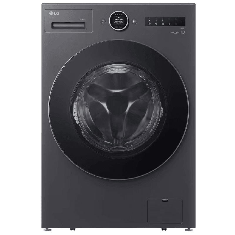 Máy giặt thông minh LG AI DD 15kg+ sấy 10kg F2515RNTG