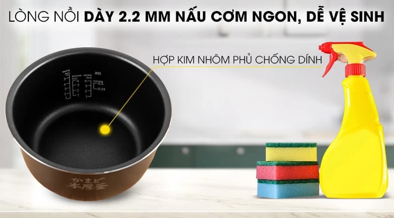 Ảnh Nồi cơm điện tử 1L Toshiba RC-10DH1NV \10DH2PV(W)