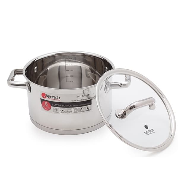 Ảnh Bộ xong inox Elmich 5 đáy(bộ 4) 2353670