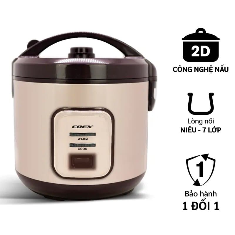 Nồi cơm điện cơ 2.8 lít Coex CR-3416
