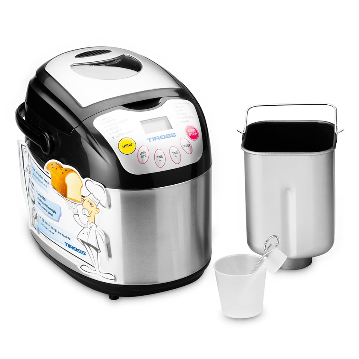 Ảnh Máy làm bánh mỳ Tiross TS821