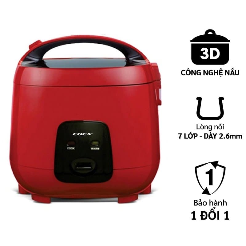 Ảnh Nồi cơm điện cơ 1.8 lít Coex CR-3419R