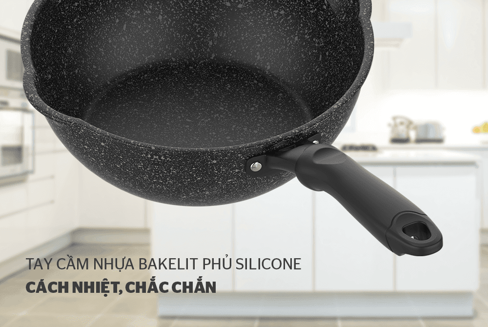 Ảnh Chảo sâu đáy từ miệng rót Sunhouse SHS20MRD