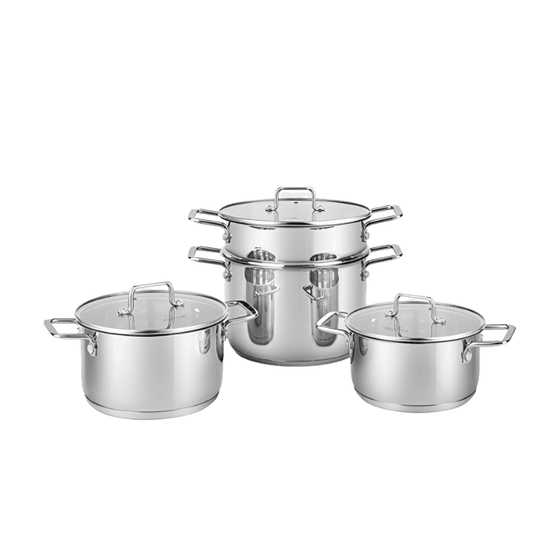 Bộ nồi xửng inox 4 chiếc Smartcook SM-2303M
