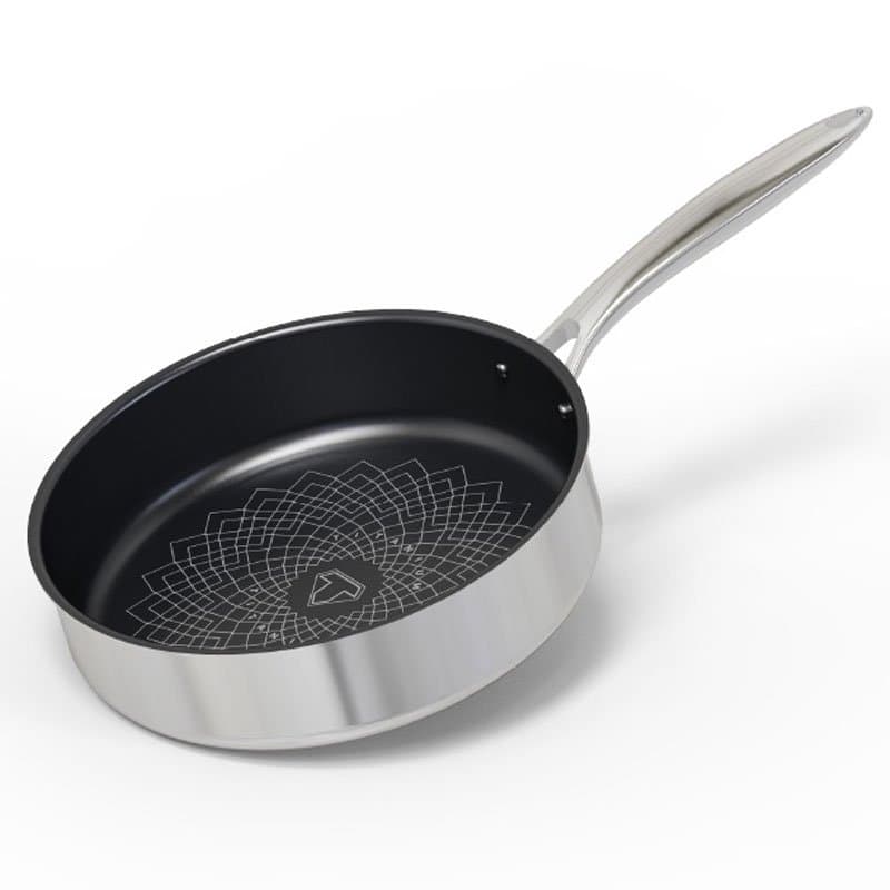 Chảo inox 3 lớp Sunhouse Ultra Titanium STI22M