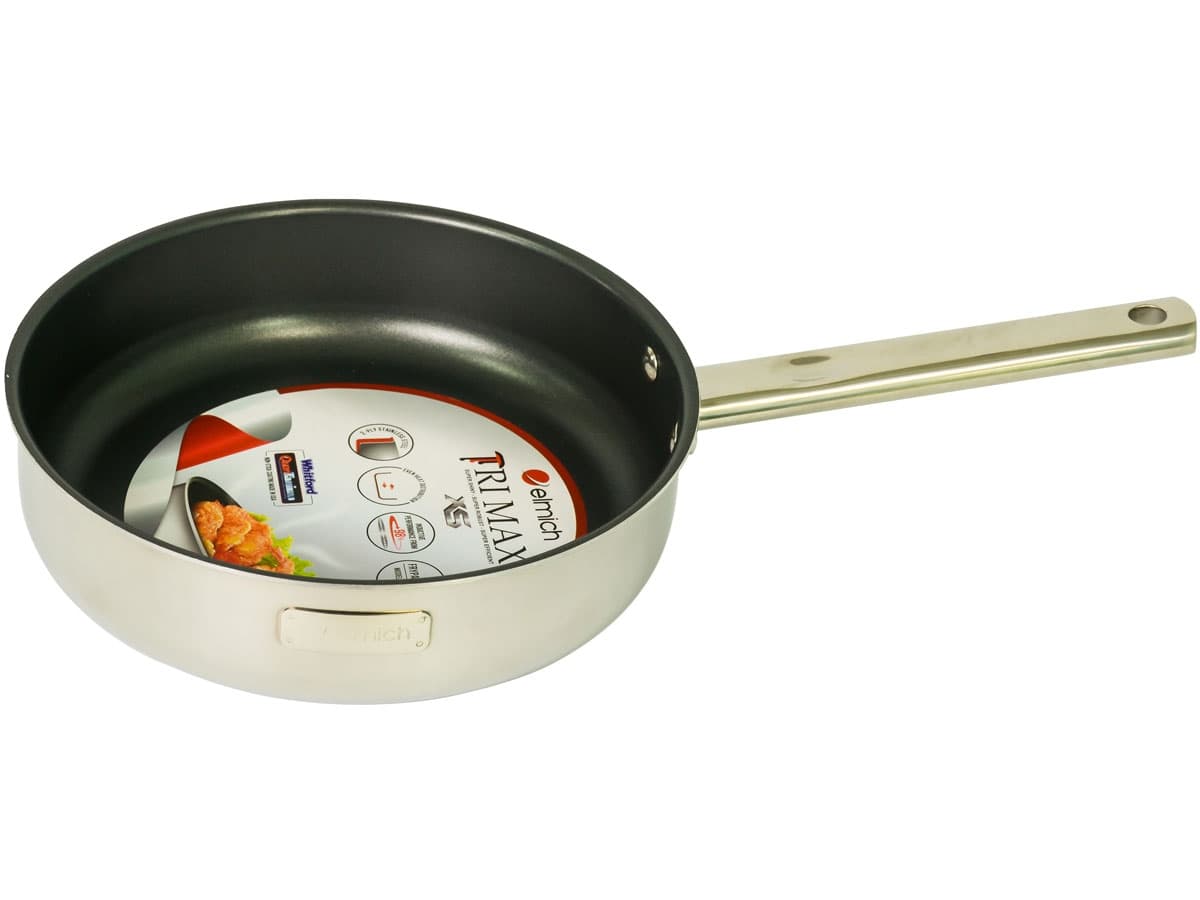 Chảo inox 2 đáy Elmich Tri-max XS 28cm EL-3754