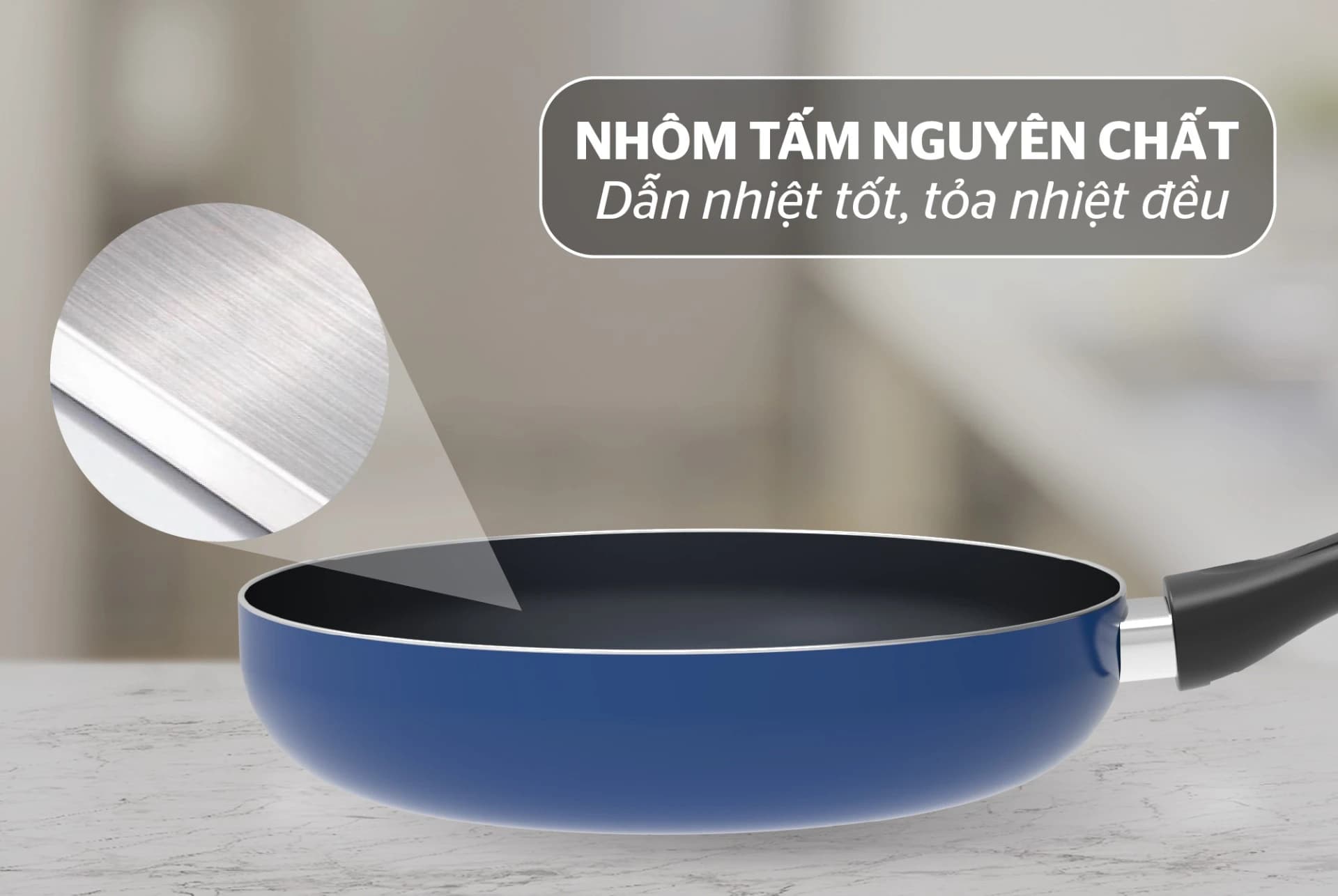 Ảnh Chảo trơn chống dính Sunhouse Saving 24cm SV24