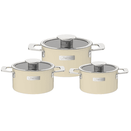 Bộ nồi inox liền khối 3 chiếc Elmich Hera EL-8230
