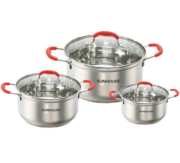Bộ nồi Inox 5 đáy Sunhouse SHG2503MSD