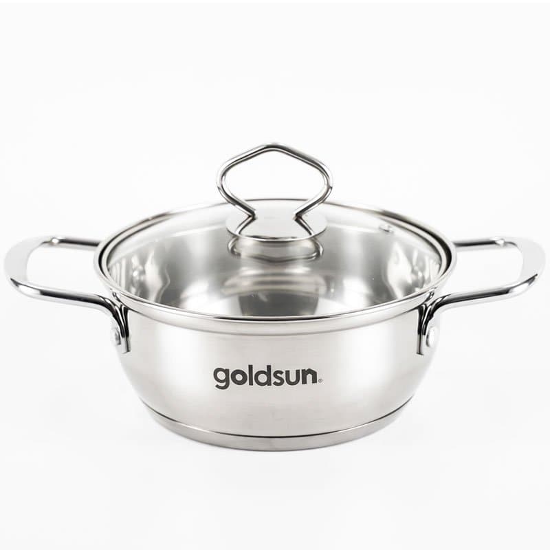 Ảnh Bộ nồi inox 3 chiếc 3 đáy Goldsun GPS1700