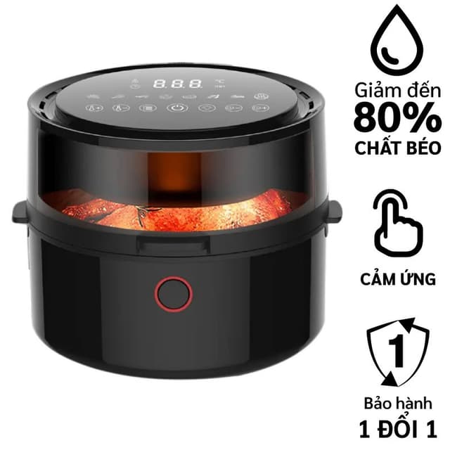 Nồi chiên không dầu điện tử cao cấp 5.5L Coex AFC-3109A