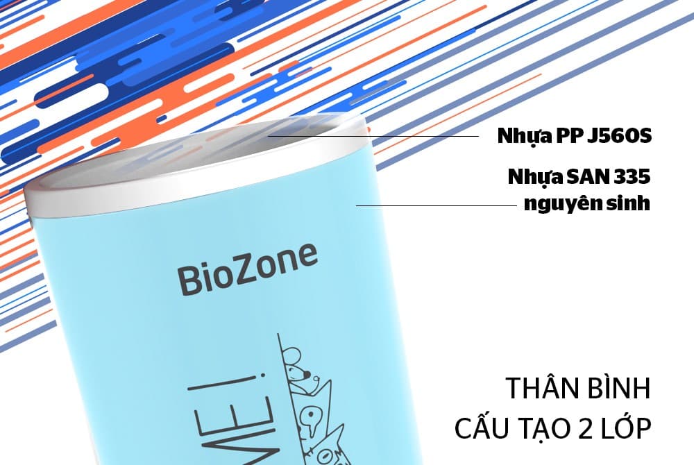 Ảnh Bình cách nhiệt BioZone 500ml KB-WA500P1WB