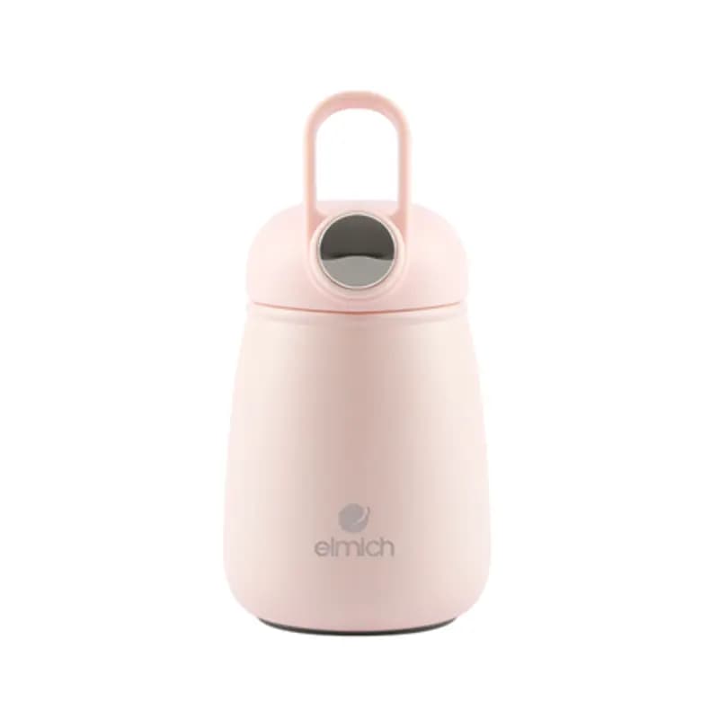 Ảnh Bình giữ nhiệt baby inox 316 Elmich 300ml EL8017P hồng