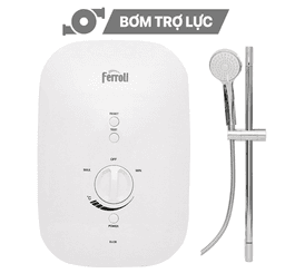 Máy nước nóng trực tiếp Ferroli 4,5KW Slim Divo SSP có bơm